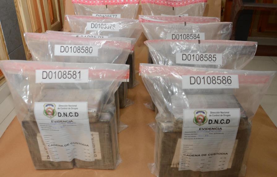 Decomisan 49 kilos de cocaína en San Pedro de Macorís