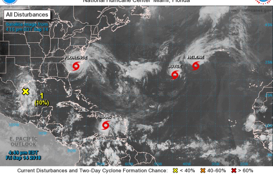 Isaac se convierte nuevamente en tormenta tropical