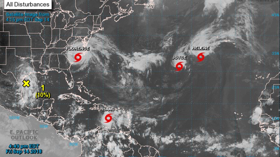 Isaac se convierte nuevamente en tormenta tropical