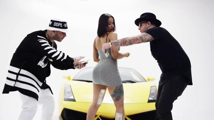 VIDEO de Cardi B como modelo de canción “Chapi Chapi” antes de ser famosa