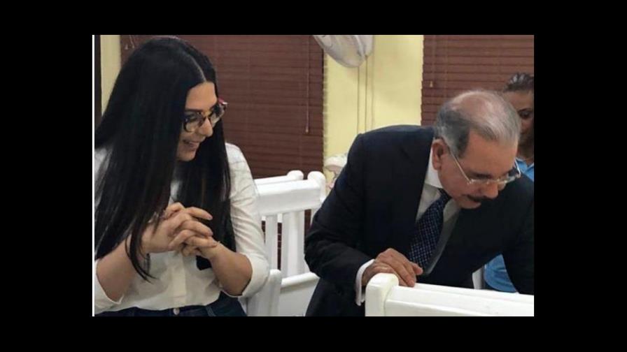 Presidente Medina visita lugar que acoge temporalmente a menores desamparados