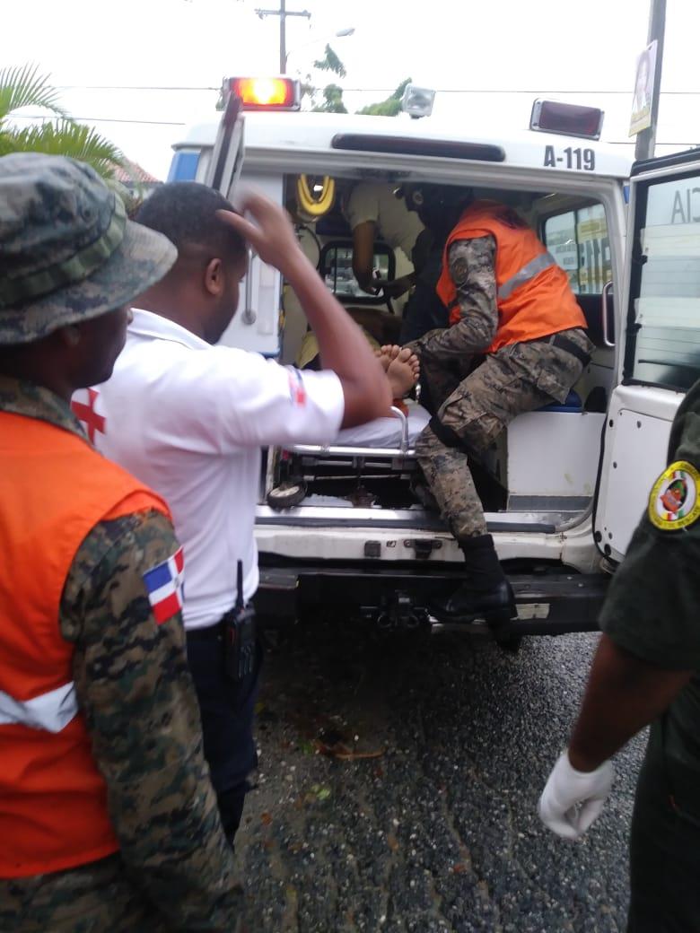 Ejército de República Dominicana despliega personal en las zonas de mayores precipitaciones