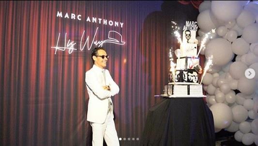 Marc Anthony celebra en grande sus 50 años