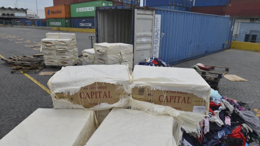 Aduanas decomisa otro contrabando millonario de cigarrillos Aduanas decomisa otro contrabando millonario de cigarrillos