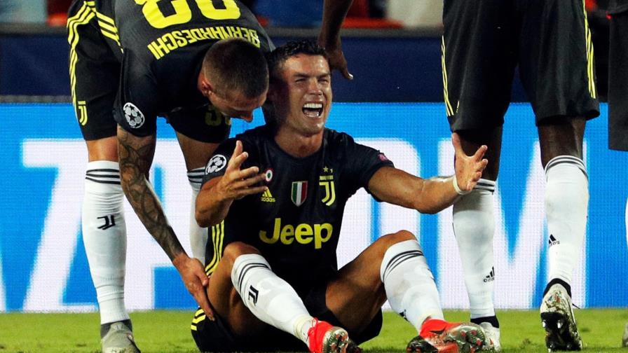 La Juventus gana al Valencia, Cristiano Ronaldo fue expulsado La Juventus gana al Valencia, Cristiano Ronaldo fue expulsado