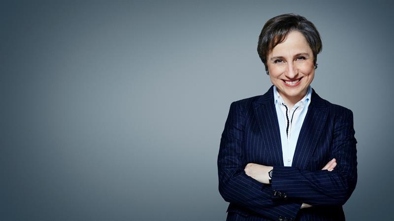 Carmen Aristegui, de CNN en Español, premio Zenger a la Libertad de Prensa