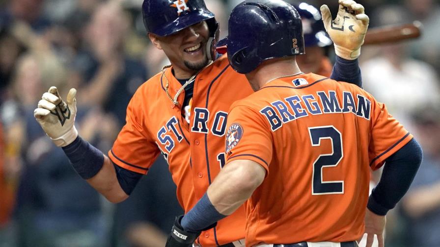 Con siete empujadas de Yuli Gurriel, los Astros aseguran su pase a postemporada