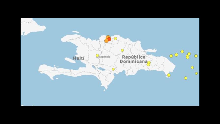 Tres temblores se registraron la madrugada de este domingo en Montecristi