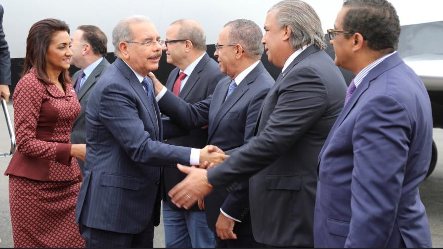 Danilo Medina llega a Estados Unidos y pronunciará discurso ante la ONU el martes