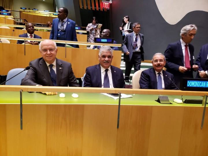 El presidente Medina y representantes de 31 países se reúnen en la ONU con Donald Trump