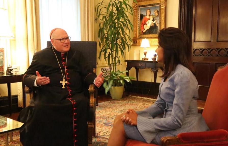Primera Dama invita cardenal de NY a concelebrar misa en Higüey por el Día de La Altagracia