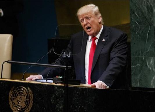 Trump causa risa en la ONU al hablar de logros de EEUU