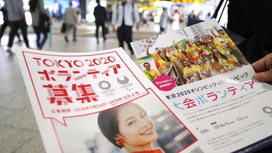 Tokio 2020 busca 80.000 voluntarios que trabajen gratis