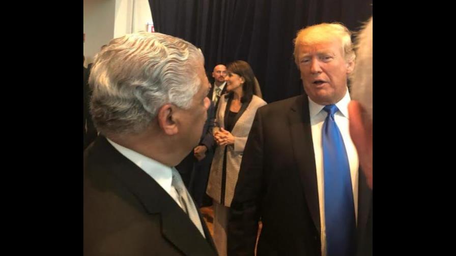 Miguel Vargas se reúne con Trump y hablan sobre la ONU