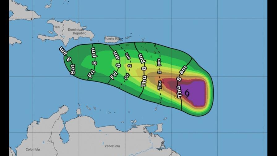 Tormenta Kirk se acerca a las Antillas Menores con riesgo de inundaciones 