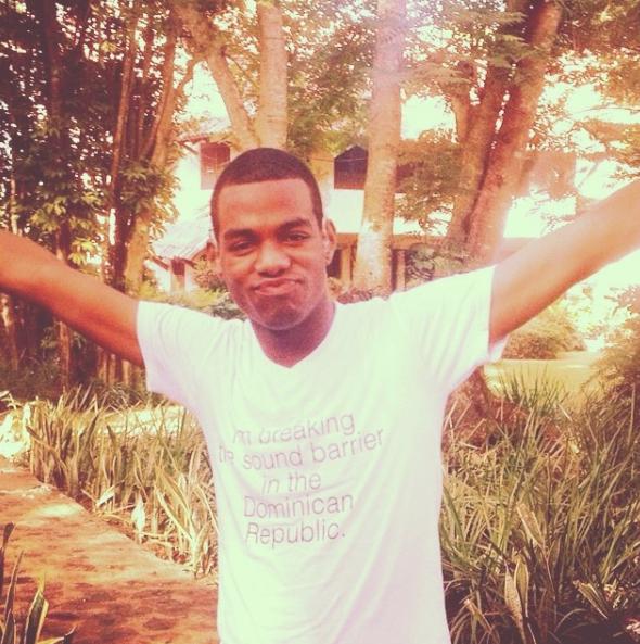 Luis Alberto en su primera visita a la Escuela de Diseño Altos de Chavón en 2013