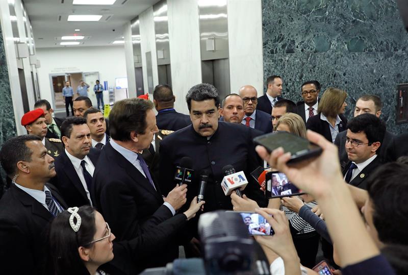 Maduro dice estar “seguro” de que una reunión con Trump “sería para bien”
