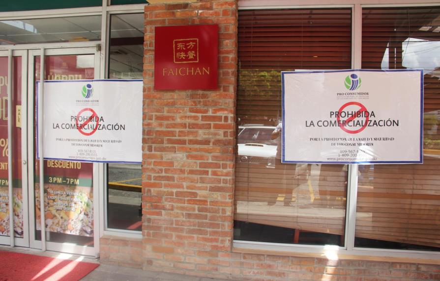 Pro Consumidor cierra un restaurante en Piantini y otro en Los Mameyes por falta de higiene 