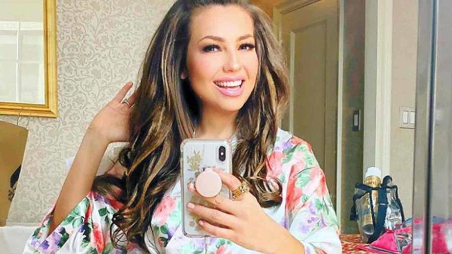 Thalía solo busca compartir la felicidad