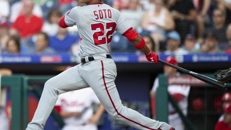Juan Soto fue escogido Novato del Mes en la Liga Nacional