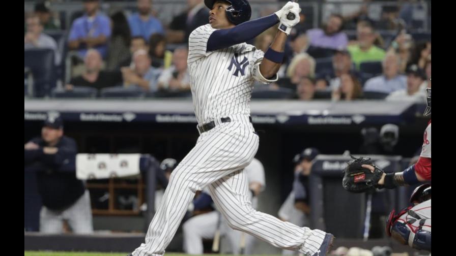 Miguel Andújar y  Gleyber Torres, los novatos que vigorizaron a los Yanquis