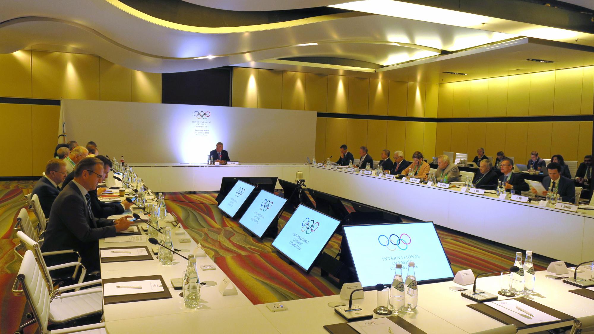 Reunión del Comité Olímpico Internacional 