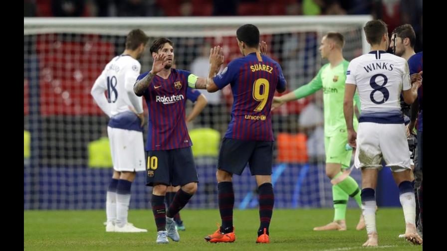 Con doblete de Lionel  Messi, Barcelona triunfa en Wembley