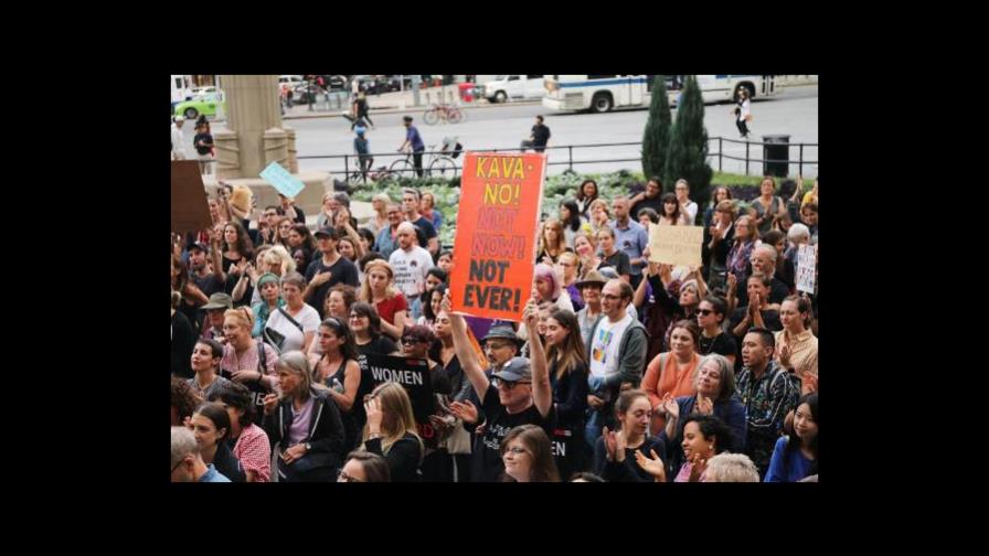 Más de 300 detenidos en el Congreso de EE.UU. por protestas contra Kavanaugh
