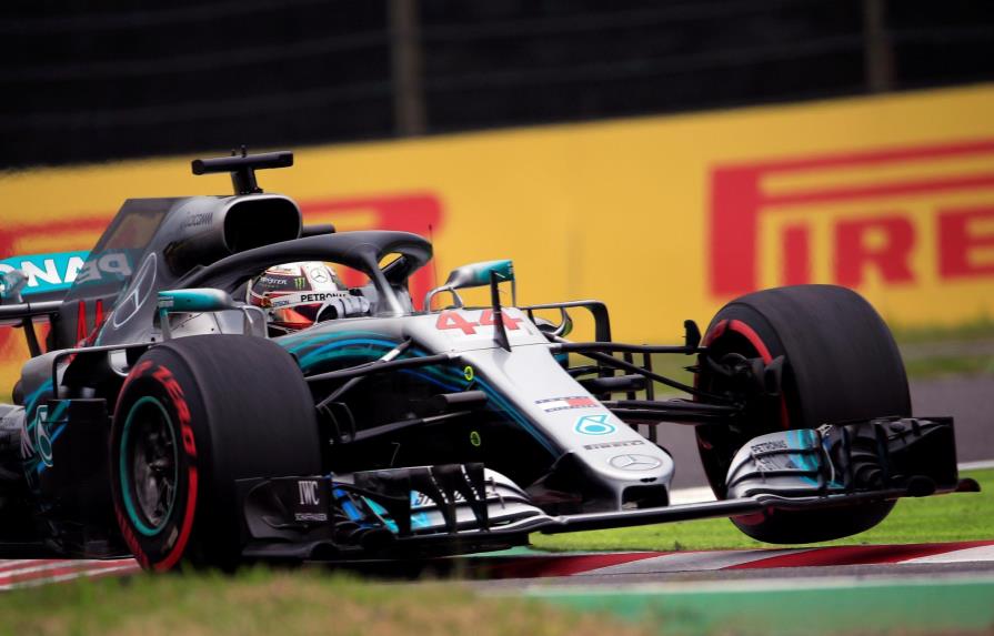 Lewis Hamilton domina las primeras prácticas para el GP de Japón