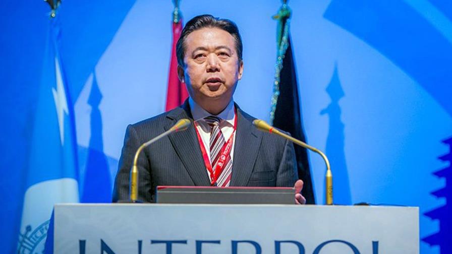 Reportan desaparición del jefe de la Interpol tras viaje a China 