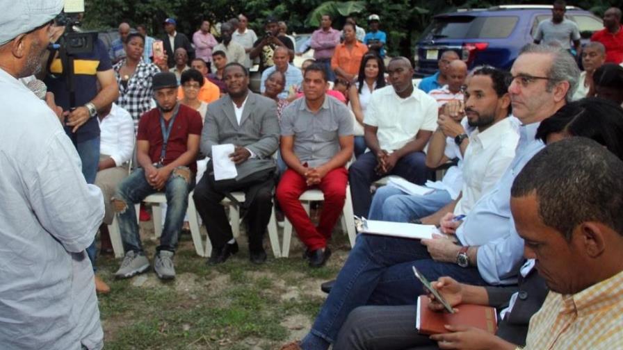 Abinader sigue con sus “encuentros comunitarios” este fin de semana