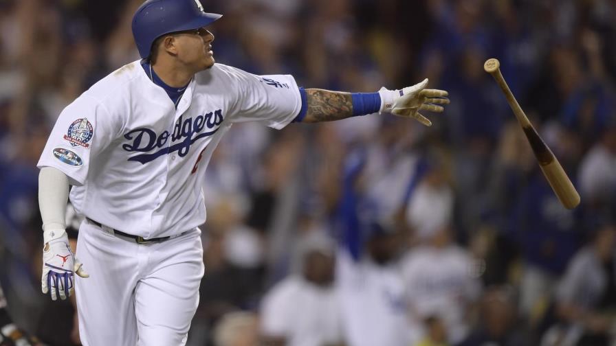 Machado y Grandal disparan un bambinazo cada uno y ponen a los Dodgers 2-0 ante Atlanta