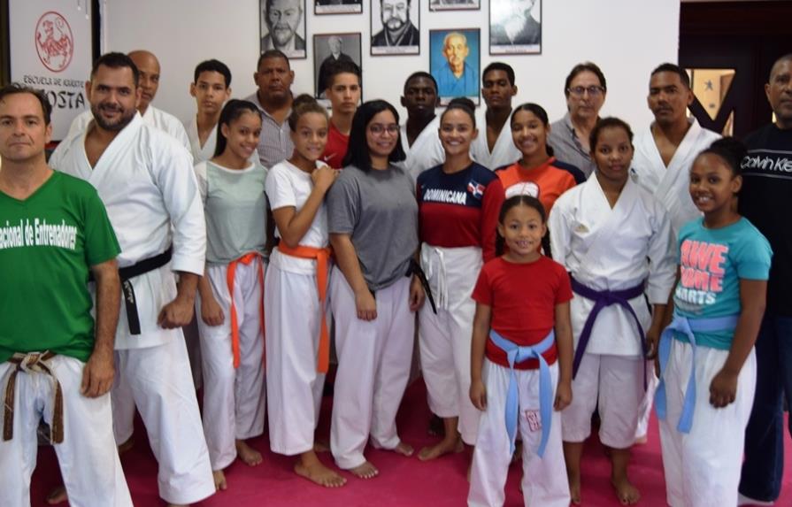 Región Norte presenta selección de karate para los Juegos Deportivos Nacionales