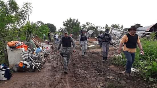 Al menos 300 familias fueron desalojadas en el municipio de Bayaguana