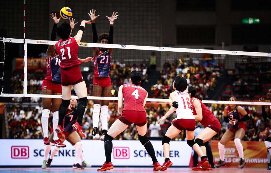 Japón logra triunfo ante República Dominicana en Campeonato Mundial de Voleibol
