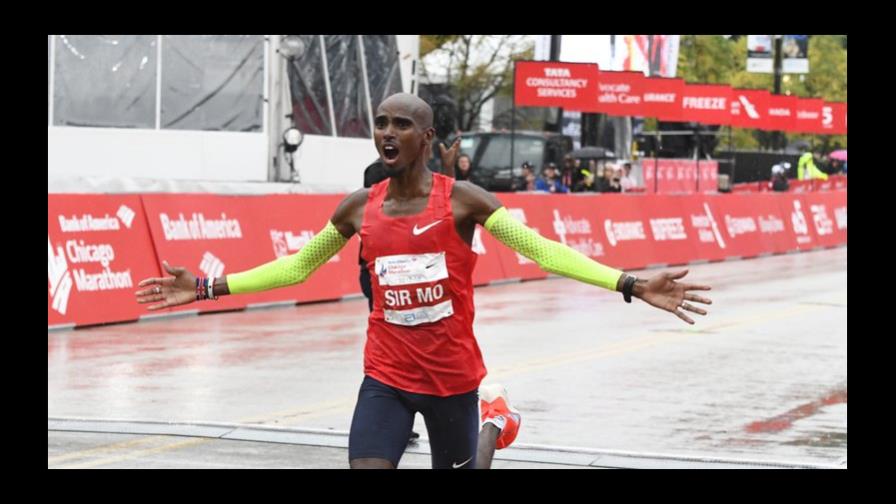 Mo Farah gana su primer maratón en Chicago
