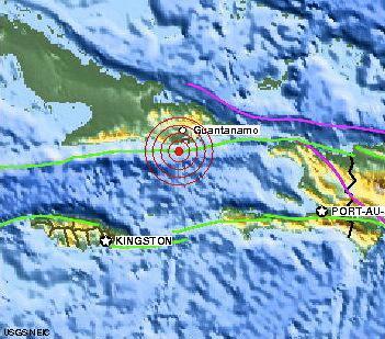 Dos fuertes sismos sacuden también a Cuba