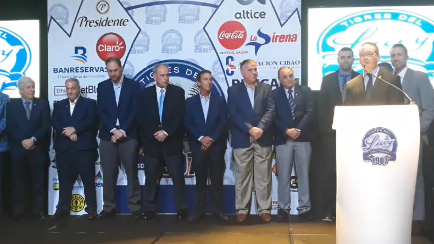 EN VIVO: Tigres del Licey ofrecen detalles sobre el conjunto para el próximo torneo