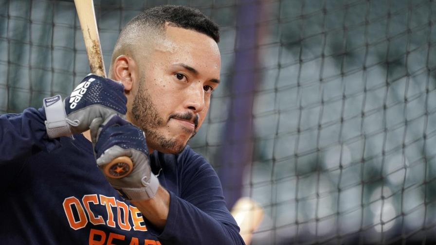 Carlos Correa sufre dolor de espalda, antes de serie con Boston