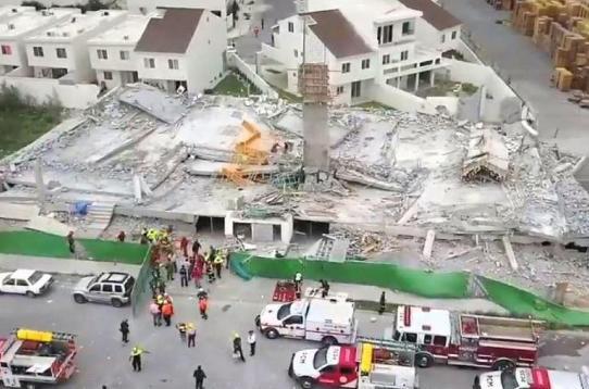 México: 7 muertos tras derrumbe de centro comercial