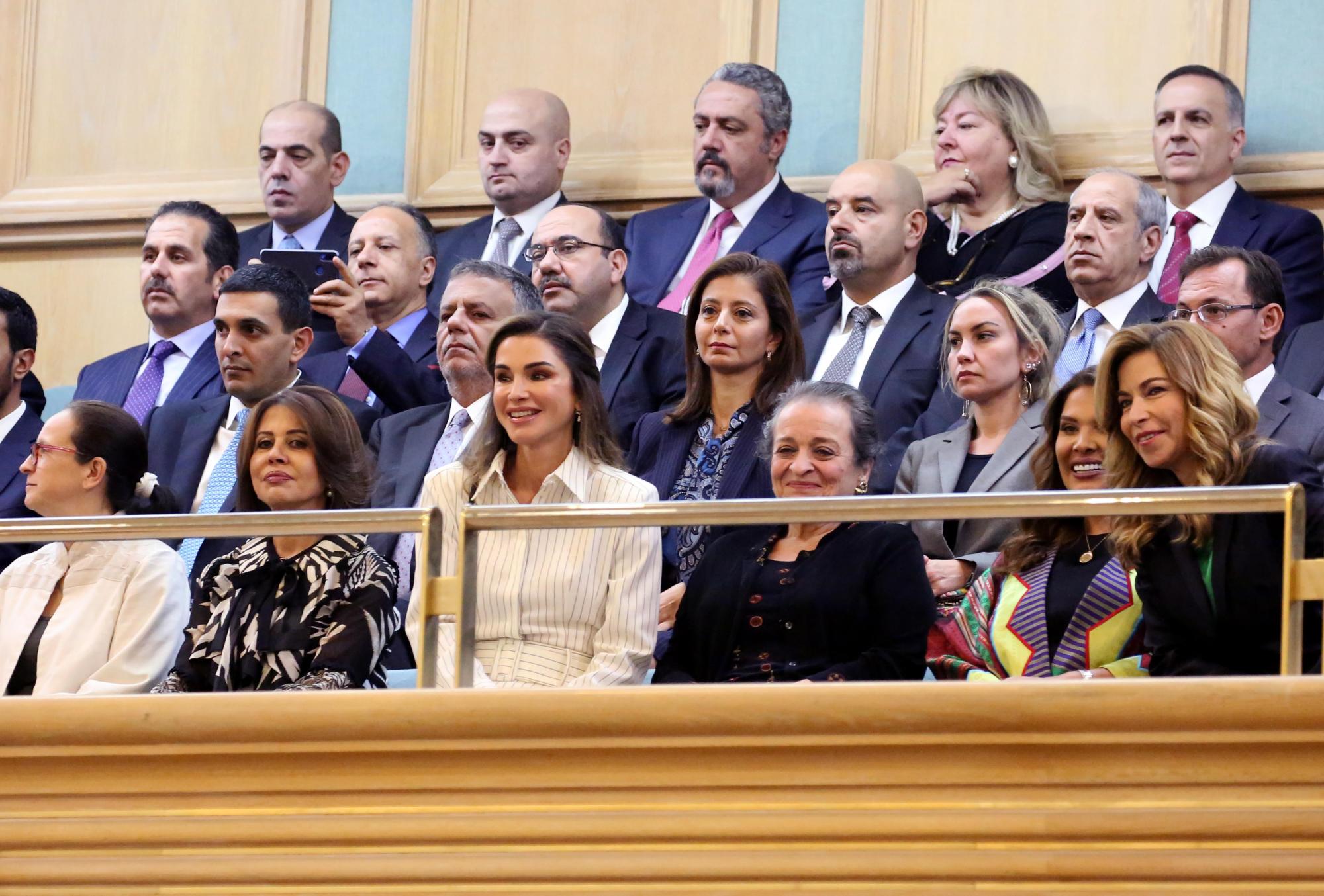 En el Parlamento jordano 