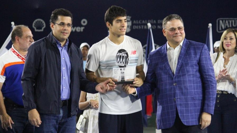 Christian Garín se coronó campeón de sencillos en el Santo Domingo Open