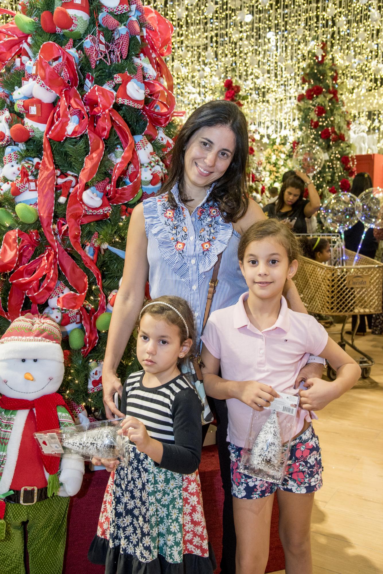 Ámbar Nadal, Michelle Chalas y Lía Nadal.