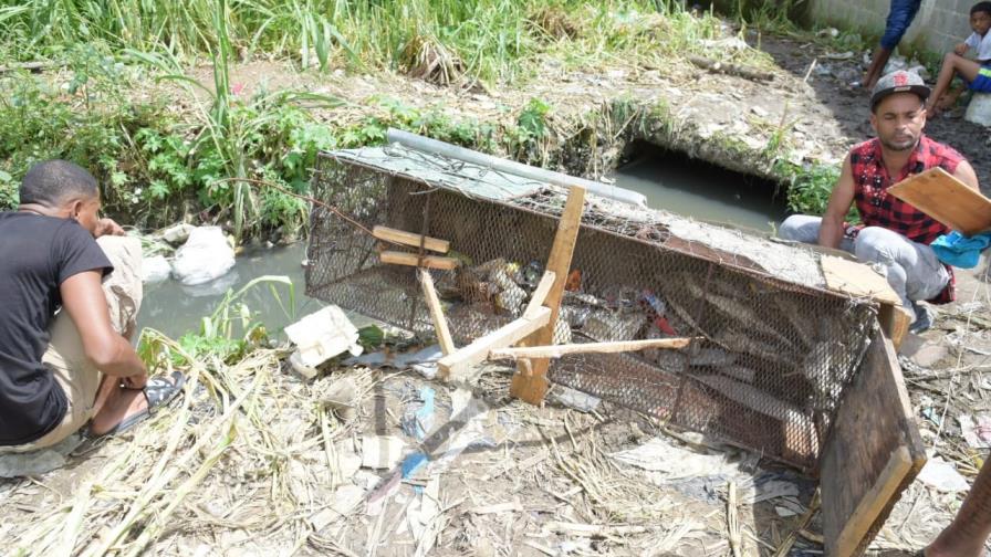 Una trampa para capturar cocodrilo de Sabana Perdida