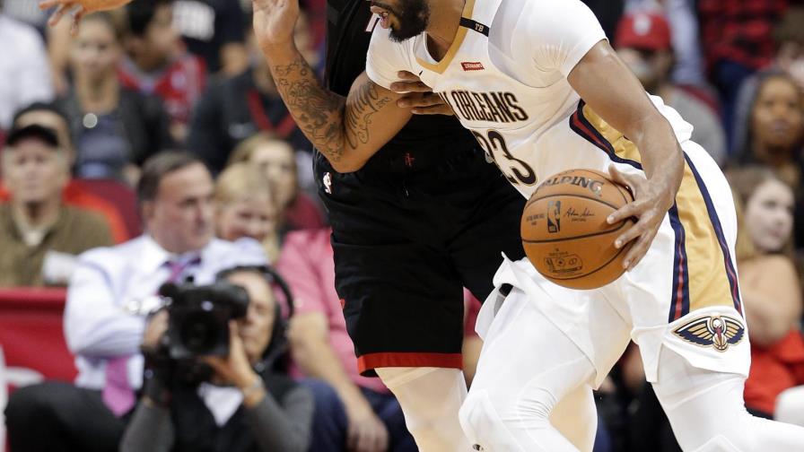 VIDEO Davis y Mirotic se lucen y los Pelicans estropean la noche de apertura de los Rockets en Houston