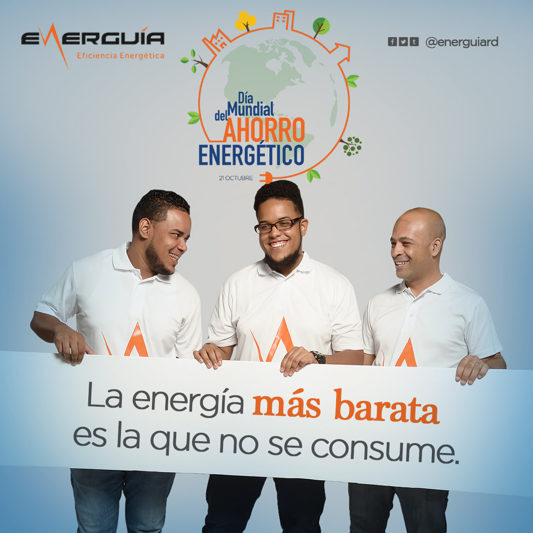 Fotografías de la campaña educativa por el Día Mundial del Ahorro de Energía de Energuía