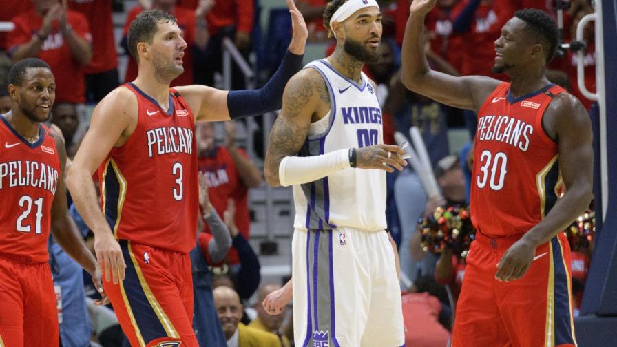 Mirotic y Davis encabezan ataque de Pelicans frente a Kings