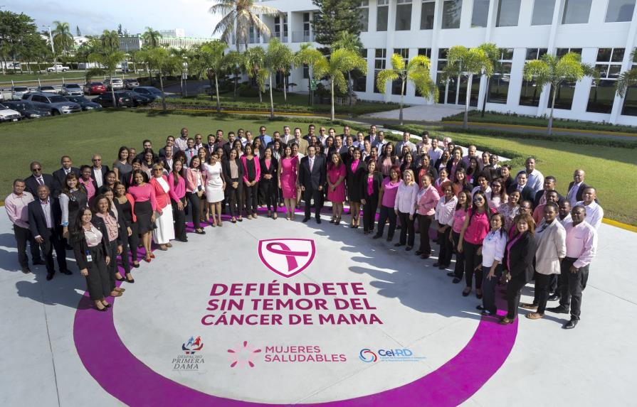 El Centro de Exportación e Inversión de la República Dominicana realiza actividades contra el cáncer de mama 