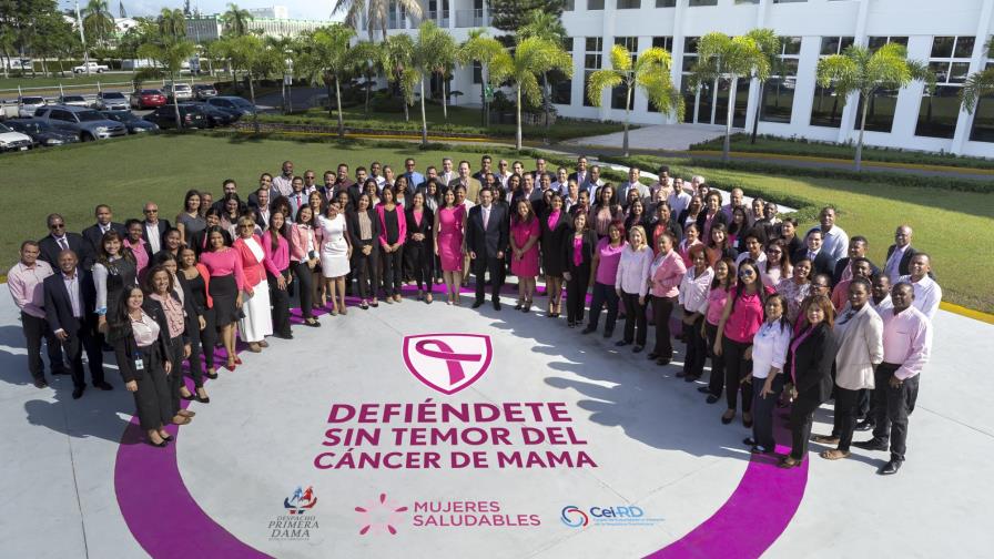 El Centro de Exportación e Inversión de la República Dominicana realiza actividades contra el cáncer de mama 
