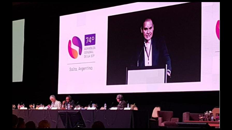 RD denuncia en la SIP daño que haría a la prensa la Ley de Partidos y otras iniciativas